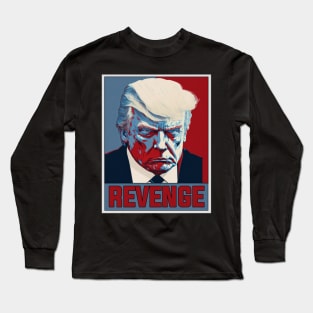 Trump Mug Shot Long Sleeve T-Shirt